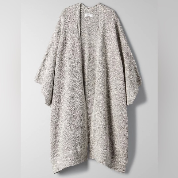 Aritzia Community Ionic Cape/Kimono grey - Picture 2 of 4